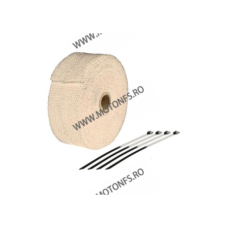 SIFAM - BANDA TERMICA (PT. EVACUARI), LUNGIME - 10m, LATIME 50mm, GROSIME 1,5mm - MARO (+4 COLIERE) SD-BTE100C  Protecție & I...
