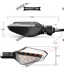 Semnalizare Spate Semnale LED universale M10 25R0U 25R0U  Semnalizare Moto LED Universale 65,00 lei 65,00 lei 54,62 lei 54,62...