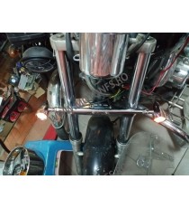 Suport Semnalizare Fata Spate Universal M10 Chrome Cafe racer C0I0V  Suporti Semnalizare 59,00 lei 59,00 lei 49,58 lei 49,58 lei