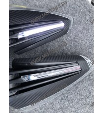 Set 2 Buc Handguards Protectie manete universale cu pozitie albastra , moto atv motocross yamaha honda kawasaki suzuki ktm JY...