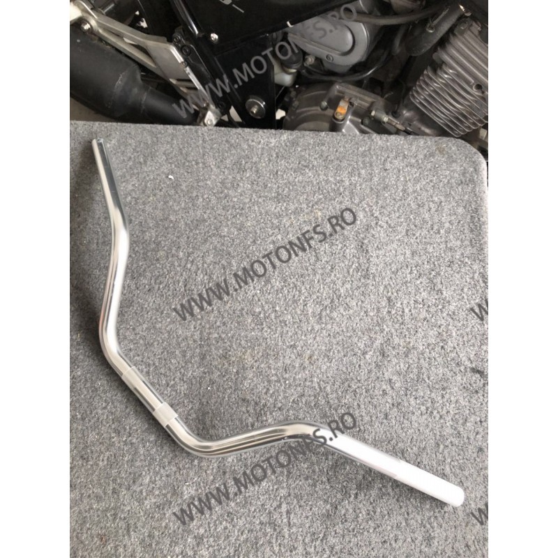 22mm Lungimea 71cm Chrome Ghidon Aluminiu Universal moto Cafe Racer Chopper Dragstyle Dragbar V13KD V13KD  Ghidon 85,00 lei 8...