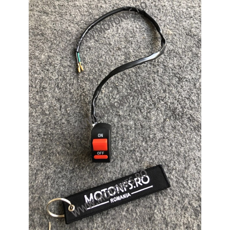 buton avarii / Comutator / întrerupator ghidon Moto - lumini, lumini avarie moto BA21546 BA21546  Comenzi Ghidon 22,00 lei 22...