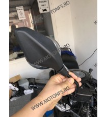 Set 2 Buc Oglinzi + Suportii 22mm+ Adaptor Suruburi M8 M10 Retrovizoare Moto Universal HONDA YAMAHA KAWASAKI SUZUKI ZF001-146...