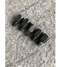 Set 2 Buc Oglinzi + Suportii 22mm+ Adaptor Suruburi M8 M10 Retrovizoare Moto Universal HONDA YAMAHA KAWASAKI SUZUKI ZF001-146...