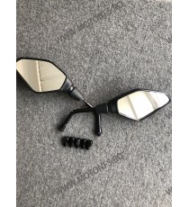 Set 2 Buc Oglinzi + Suportii 22mm+ Adaptor Suruburi M8 M10 Retrovizoare Moto Universal HONDA YAMAHA KAWASAKI SUZUKI ZF001-146...
