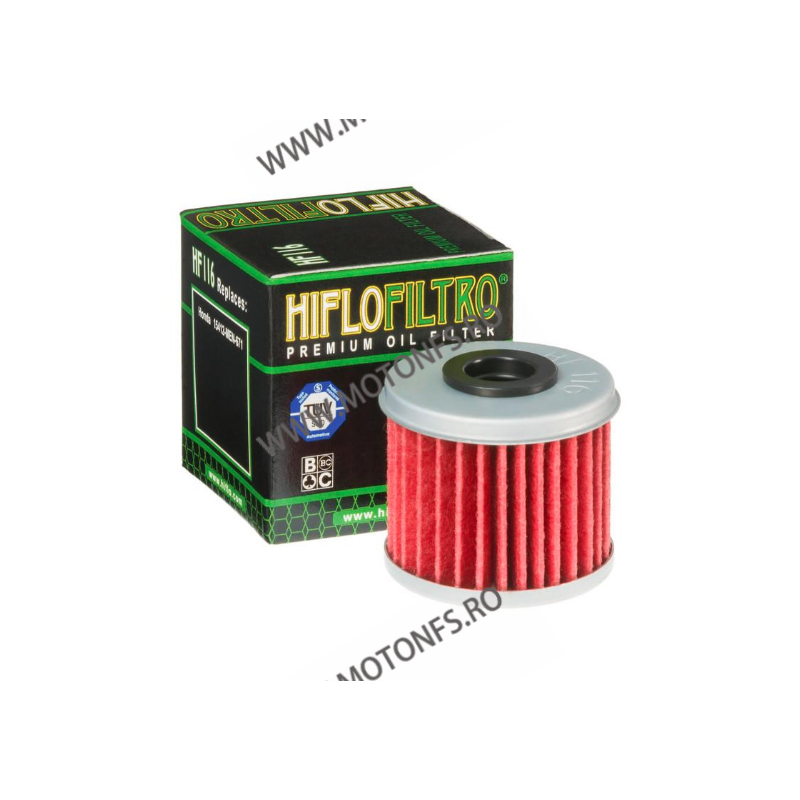 HIFLO - FILTRU ULEI HF116 300-116 HIFLOFILTRO Hiflo Filtru Ulei 17,00 lei 17,00 lei 14,29 lei 14,29 lei