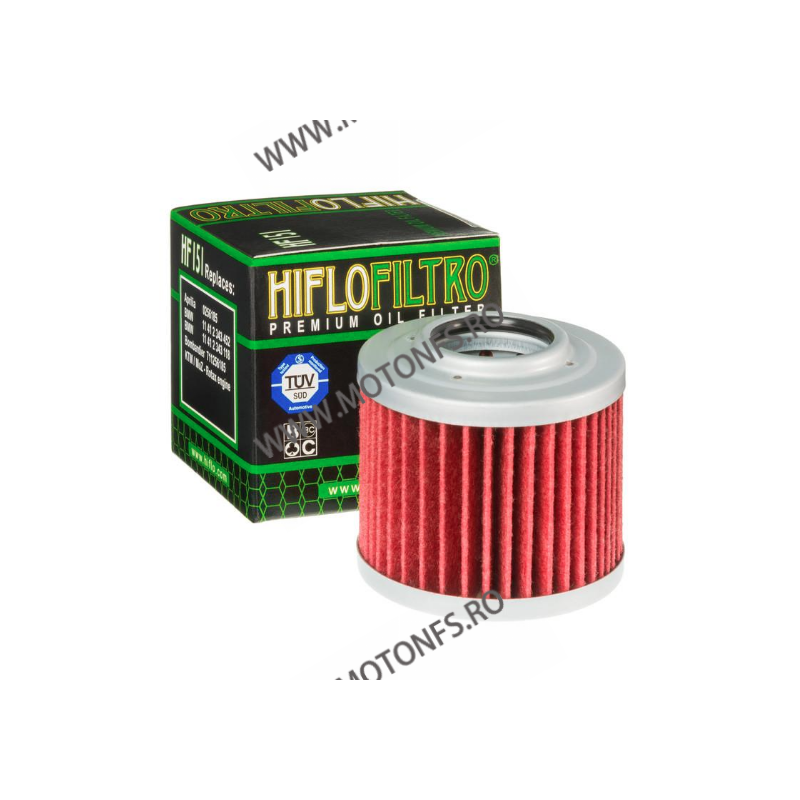 HIFLO - FILTRU ULEI HF151 300-151 HIFLOFILTRO Hiflo Filtru Ulei 26,00 lei 26,00 lei 21,85 lei 21,85 lei