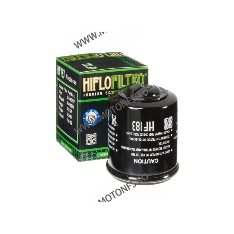 HIFLO - FILTRU ULEI HF183 300-183 HIFLOFILTRO Hiflo Filtru Ulei 21,00 lei 21,00 lei 17,65 lei 17,65 lei