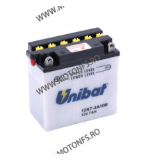 UNIBAT - Acumulator cu intretinere 12N7-4A-SM (Yuasa: 12N7-4A) 137 x 76 x 134 U295-220-SM-1 UNIBAT Acasa 190,00 lei 190,00 le...