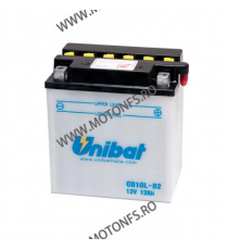 UNIBAT - Acumulator cu intretinere CB10L-B2-SM (Yuasa: YB10L-B2) 136 x 91 x 146 U295-235-SM UNIBAT Acasa 275,00 lei 275,00 le...