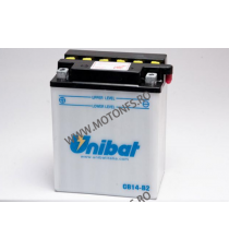 UNIBAT - Acumulator cu intretinere CB14-B2-SM (Yuasa: YB14-B2) U295-264-SM UNIBAT Baterii UNIBAT 365,00 lei 365,00 lei 306,72...