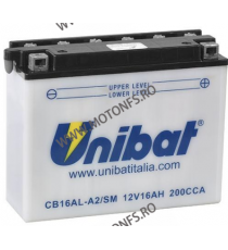 UNIBAT - Acumulator cu intretinere CB16AL-A2-SM (Yuasa: YB16AL-A2) U295-284-SM UNIBAT Baterii UNIBAT 385,00 lei 385,00 lei 32...