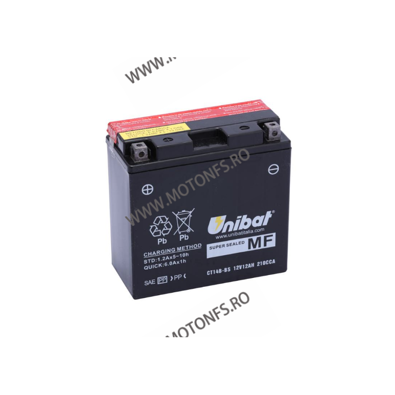 UNIBAT - Acumulator fara intretinere CT14B-BS (Yuasa: YT14B-BS) U295-653-BS UNIBAT Baterii UNIBAT 280,00 lei 252,00 lei 235,2... UNIBAT - Acumulator fara intretinere CT14B-BS (Yuasa: YT14B-BS) U295-653-BS UNIBAT Baterii UNIBAT 280,00 lei 252,00 lei 235,2...