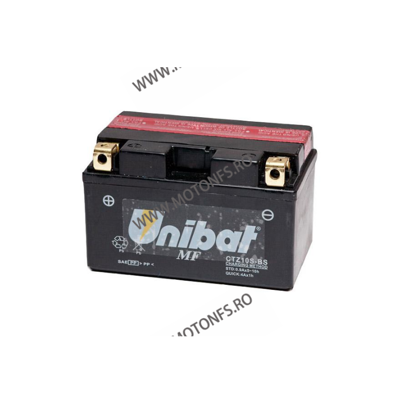 UNIBAT - Acumulator fara intretinere CTZ10S-BS (Yuasa: YTZ10-S) l/b/h 150 x 88 x 93 U295-678-BS UNIBAT Acasa 240,00 lei 216,0...