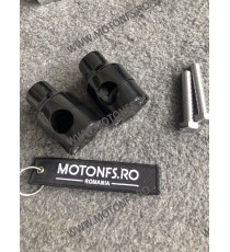 22 mm Inaltatore / Suport Ghidon Handlebar Riser Clamp Universale Compatible With Harley Kawasaki Suzuki Yamaha Honda 030-07-...