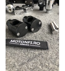 22 mm Inaltatore / Suport Ghidon Handlebar Riser Clamp Universale Compatible With Harley Kawasaki Suzuki Yamaha Honda 030-07-...