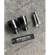 22 mm Inaltatore / Suport Ghidon Handlebar Riser Clamp Universale Compatible With Harley Kawasaki Suzuki Yamaha Honda 030-07-...