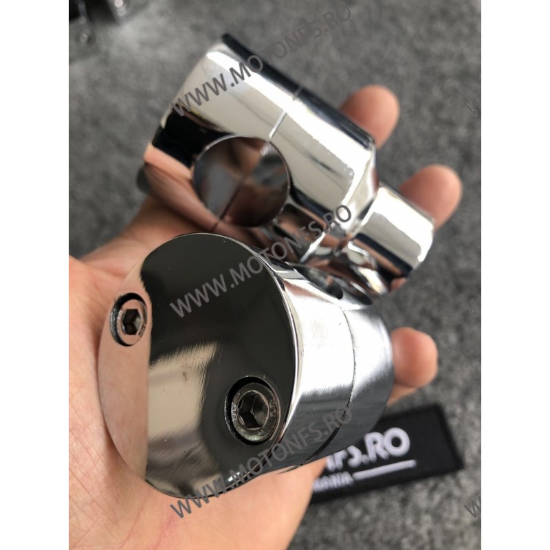 22 mm Inaltatore / Suport Ghidon Handlebar Riser Clamp Universale Compatible With Harley Kawasaki Suzuki Yamaha Honda 030-07-... 22 mm Inaltatore / Suport Ghidon Handlebar Riser Clamp Universale Compatible With Harley Kawasaki Suzuki Yamaha Honda 030-07-...