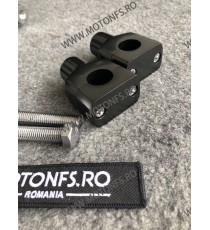 22 mm Inaltatore / Suport Ghidon Handlebar Riser Clamp Universale Compatible With Harley Kawasaki Suzuki Yamaha Honda 030-08-...