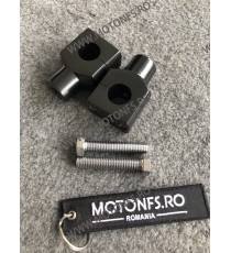 22 mm Inaltatore / Suport Ghidon Handlebar Riser Clamp Universale Compatible With Harley Kawasaki Suzuki Yamaha Honda 030-08-...