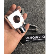 22 mm Inaltatore / Suport Ghidon Handlebar Riser Clamp Universale Compatible With Harley Kawasaki Suzuki Yamaha Honda 030-08-...