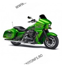 KAWASAKI VN 1700 VULCAN VAQUERO 2011-2016 -PARBRIZA CHOPPER WINDSCREEN / WINDSHIELD VN1700VULCANVAQUERO-1116-C Motorcyclescre...