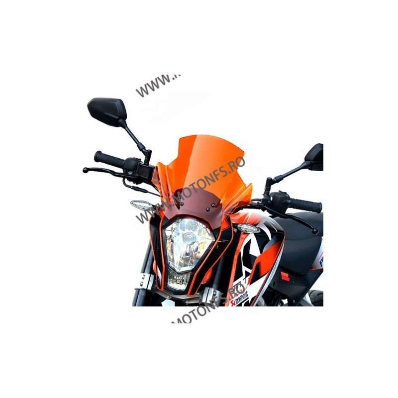 KTM 125 DUKE 2011-2016 -PARBRIZA TOURING WINDSCREEN / WINDSHIELD 125DUKE-1116-T2 Motorcyclescreens Dedicated Screen 370,00 le...