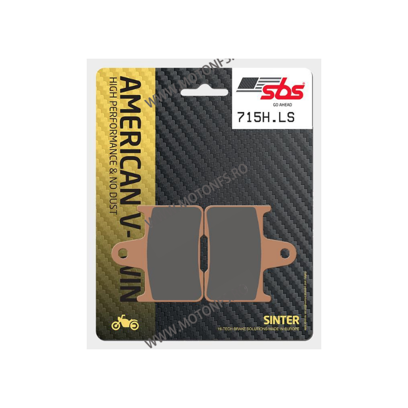 SBS - Placute frana spate AMERICAN V-TWIN - SINTER 715H.LS 585-715-1 SBS Placute Frana SBS 170,00 lei 153,00 lei 142,86 lei 1...