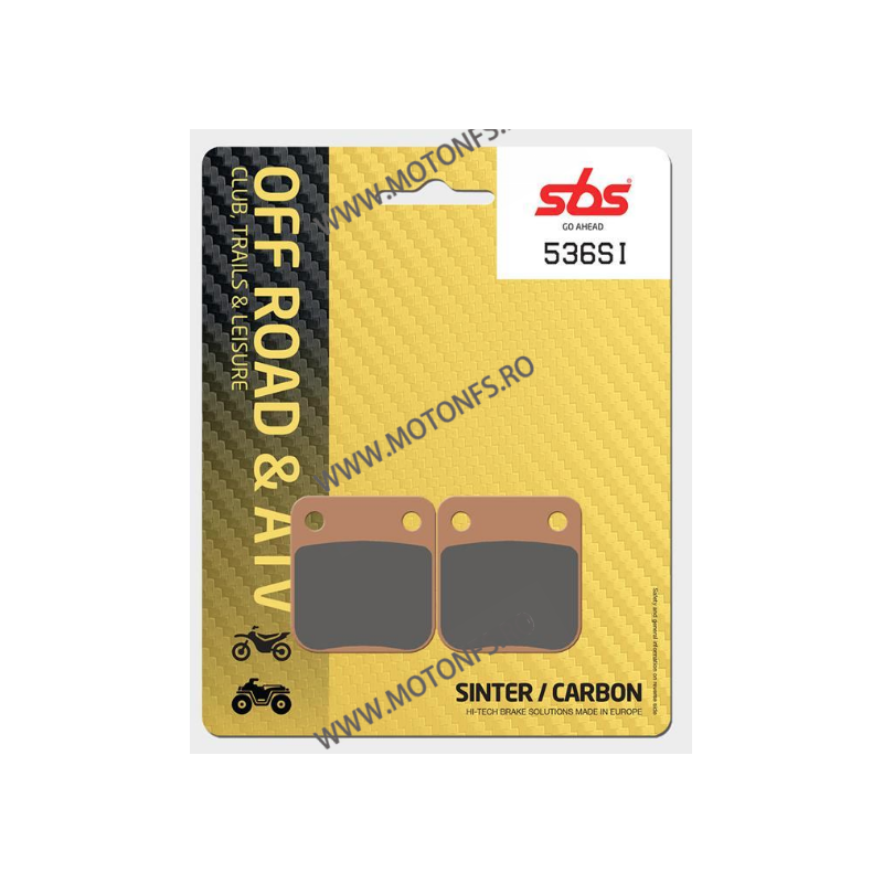 SBS - Placute frana fata OFFROAD - SINTER 536SI 550-536 SBS Placute Frana SBS 115,00 lei 103,50 lei 96,64 lei 86,97 lei -10%