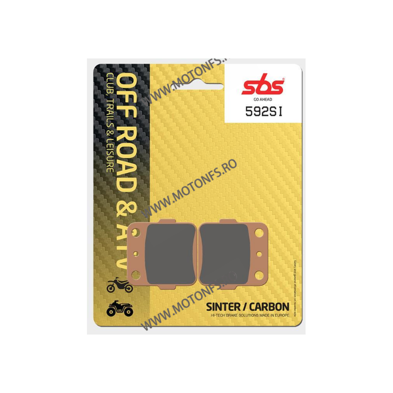 SBS - Placute frana spate OFFROAD - SINTER 592SI 550-592 SBS Placute Frana SBS 115,00 lei 103,50 lei 96,64 lei 86,97 lei -10%