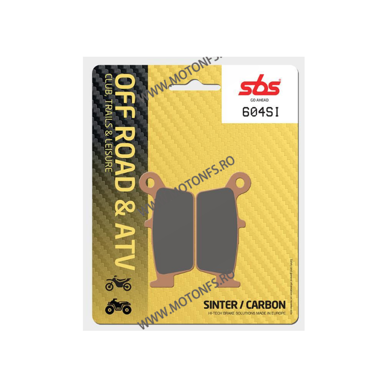 SBS - Placute frana spate OFFROAD - SINTER 604SI 550-604 SBS Placute Frana SBS 125,00 lei 112,50 lei 105,04 lei 94,54 lei -10%