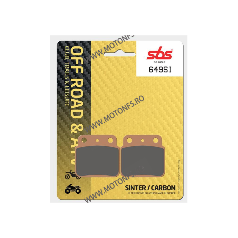 SBS - Placute frana spate OFFROAD - SINTER 649SI 550-649 SBS Placute Frana SBS 120,00 lei 108,00 lei 100,84 lei 90,76 lei -10%