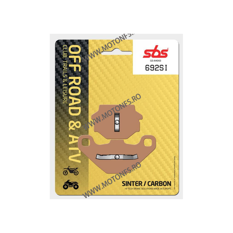 SBS - Placute frana fata si spate OFFROAD - SINTER 692SI 550-692 SBS Placute Frana SBS 125,00 lei 112,50 lei 105,04 lei 94,54...