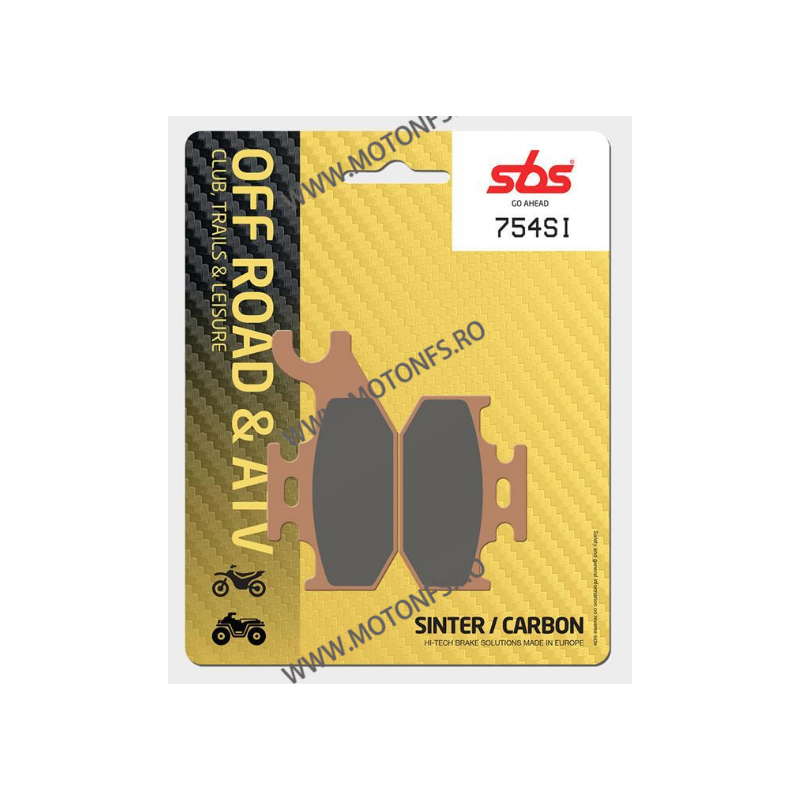 SBS - Placute frana fata OFFROAD - SINTER 754SI 550-754 SBS Placute Frana SBS 115,00 lei 103,50 lei 96,64 lei 86,97 lei -10%