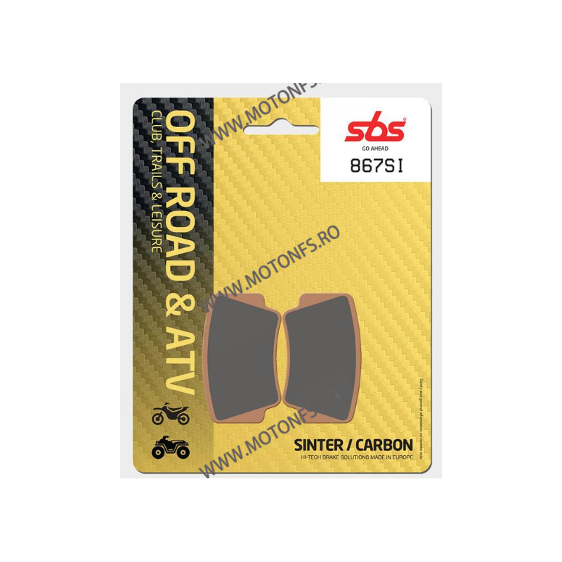SBS - Placute frana spate OFFROAD - SINTER 867SI 550-867 SBS Placute Frana SBS 120,00 lei 108,00 lei 100,84 lei 90,76 lei -10%