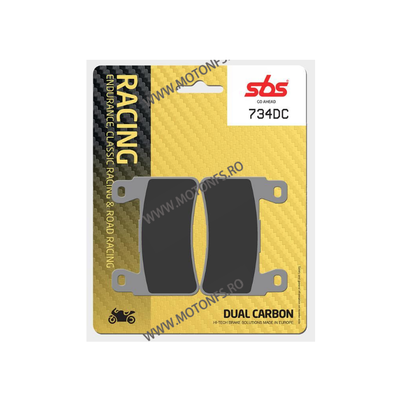 SBS - Placute frana fata RACING - DUAL CARBON 734DC 560-734-4 SBS Placute Frana SBS 230,00 lei 207,00 lei 193,28 lei 173,95 l...