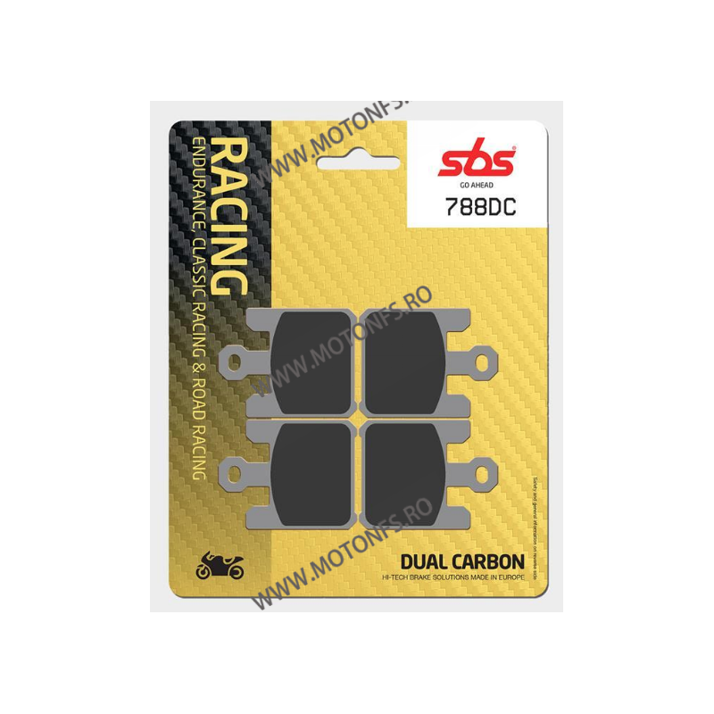 SBS - Placute frana fata RACING - DUAL CARBON 788DC 560-788-4 SBS Placute Frana SBS 340,00 lei 306,00 lei 285,71 lei 257,14 l...