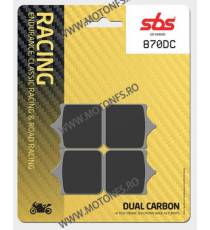 SBS - Placute frana fata RACING - DUAL CARBON 870DC 560-870-4 SBS Placute Frana SBS 340,00 lei 306,00 lei 285,71 lei 257,14 l...