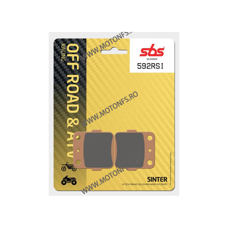 SBS - Placute frana fata RACING OFFROAD - SINTER 592RSI 560-592-5 SBS Placute Frana SBS 150,00 lei 135,00 lei 126,05 lei 113,...