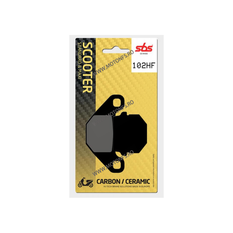 SBS - Placute frana fata SCOOTER - CERAMIC 102HF 548HF 556-102 SBS Placute Frana SBS 90,00 lei 81,00 lei 75,63 lei 68,07 lei ...
