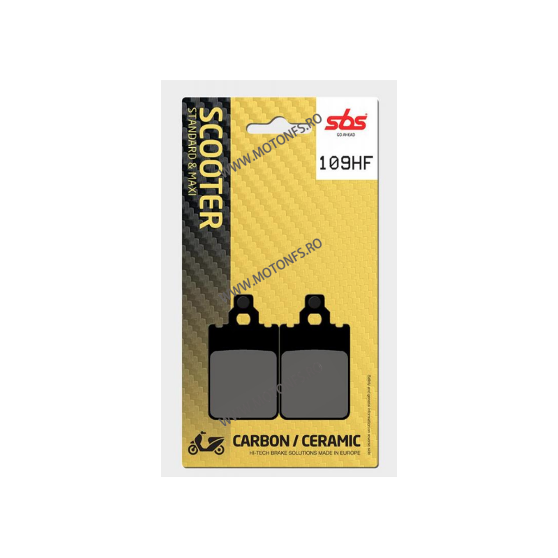 SBS - Placute frana fata SCOOTER - CERAMIC 109HF 607HF 556-109 SBS Placute Frana SBS 60,00 lei 54,00 lei 50,42 lei 45,38 lei ...