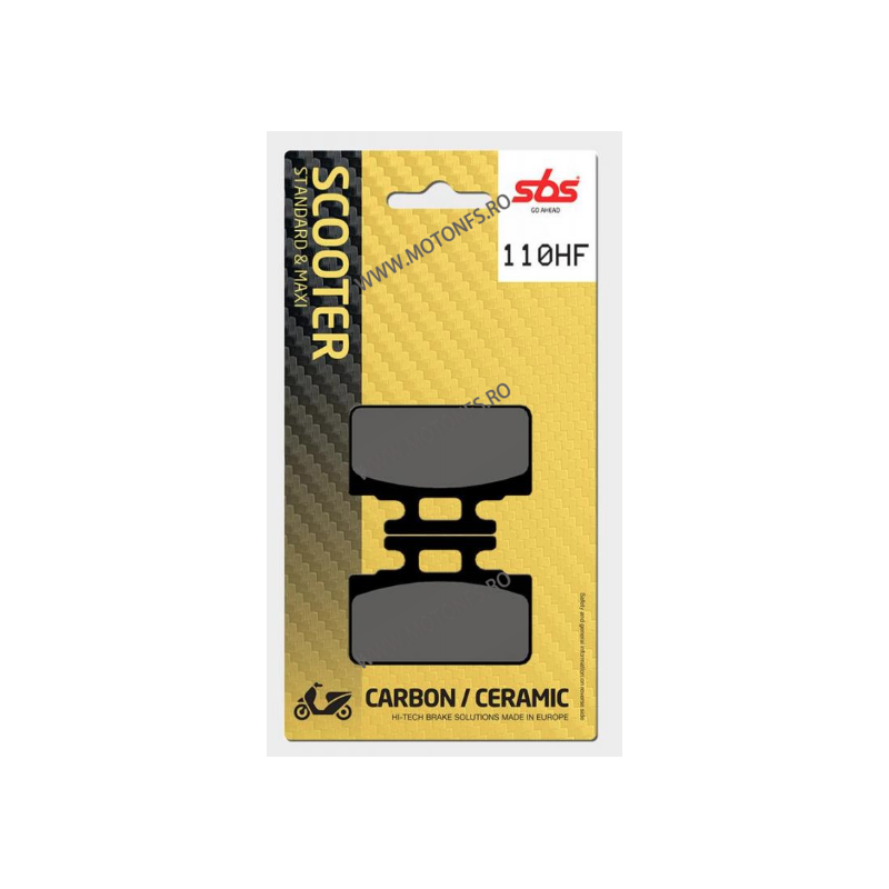 SBS - Placute frana fata SCOOTER - CERAMIC 110HF 618HF 556-110 SBS Placute Frana SBS 90,00 lei 81,00 lei 75,63 lei 68,07 lei ...