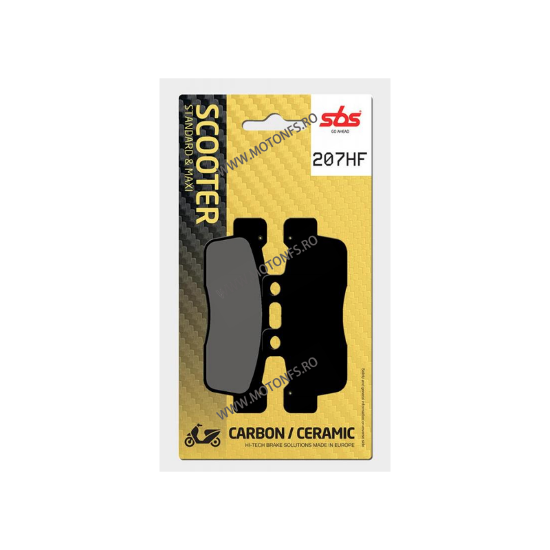 SBS - Placute frana fata SCOOTER - CERAMIC 207HF 556-207 SBS Placute Frana SBS 90,00 lei 81,00 lei 75,63 lei 68,07 lei -10%