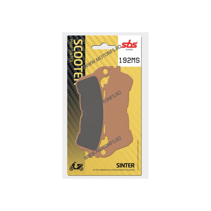 SBS - Placute frana fata SCOOTER - MAXI SINTER 192MS 540-192 SBS Placute Frana SBS 120,00 lei 108,00 lei 100,84 lei 90,76 lei...