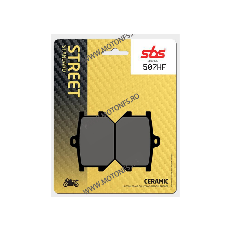 SBS - Placute frana fata STREET - CERAMIC 507HF 570-507 SBS Placute Frana SBS 120,00 lei 108,00 lei 100,84 lei 90,76 lei -10%