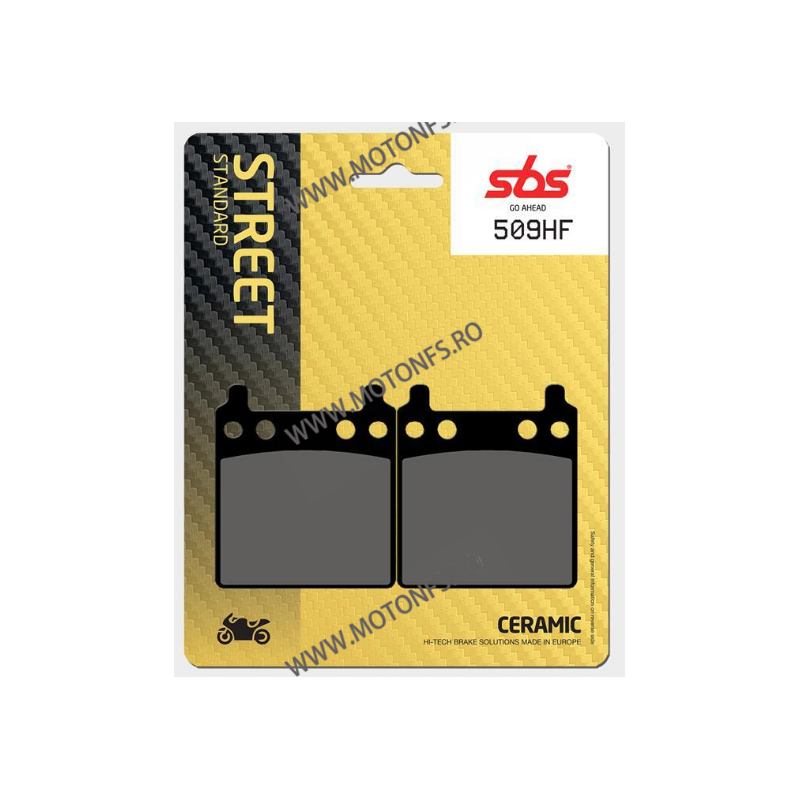 SBS - Placute frana STREET - CERAMIC 509HF 570-509 SBS Placute Frana SBS 120,00 lei 108,00 lei 100,84 lei 90,76 lei -10%