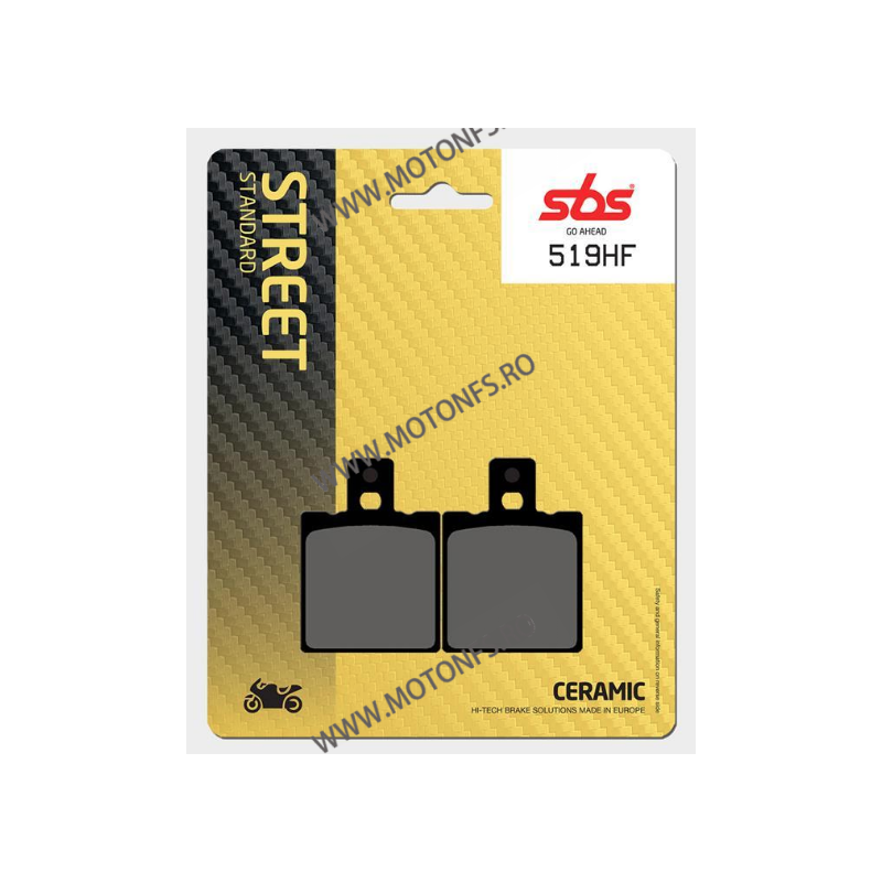 SBS - Placute frana STREET - CERAMIC 519HF 138HF 570-519 SBS Placute Frana SBS 90,00 lei 81,00 lei 75,63 lei 68,07 lei -10% SBS - Placute frana STREET - CERAMIC 519HF 138HF 570-519 SBS Placute Frana SBS 90,00 lei 81,00 lei 75,63 lei 68,07 lei -10%