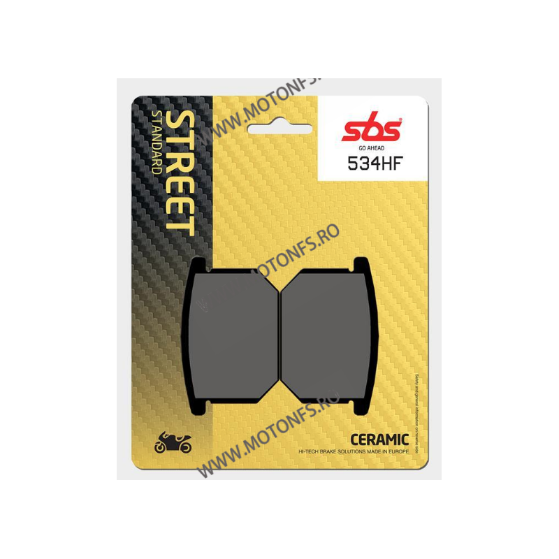 SBS - Placute frana fata STREET - CERAMIC 534HF 570-534 SBS Placute Frana SBS 120,00 lei 108,00 lei 100,84 lei 90,76 lei -10%