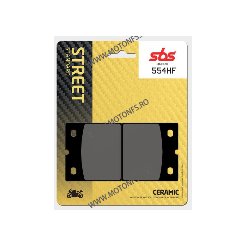 SBS - Placute frana fata STREET - CERAMIC 554HF 570-554 SBS Placute Frana SBS 120,00 lei 108,00 lei 100,84 lei 90,76 lei -10%