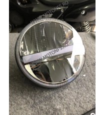 7 Inch Far Universal Moto DRL Omologat E9 Projector Cafe Racer Chopper, Bobber Harley Davidson ,Jeep MS-7080D  Acasa 295,00 l...